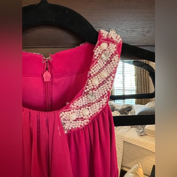 Cache pink size 2 dress - Picture 3 of 4